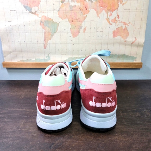 BRAND NEW Diadora N9000 Made in Italy Blue Clear Water Men's Size 10.5 - Picture 4 of 5